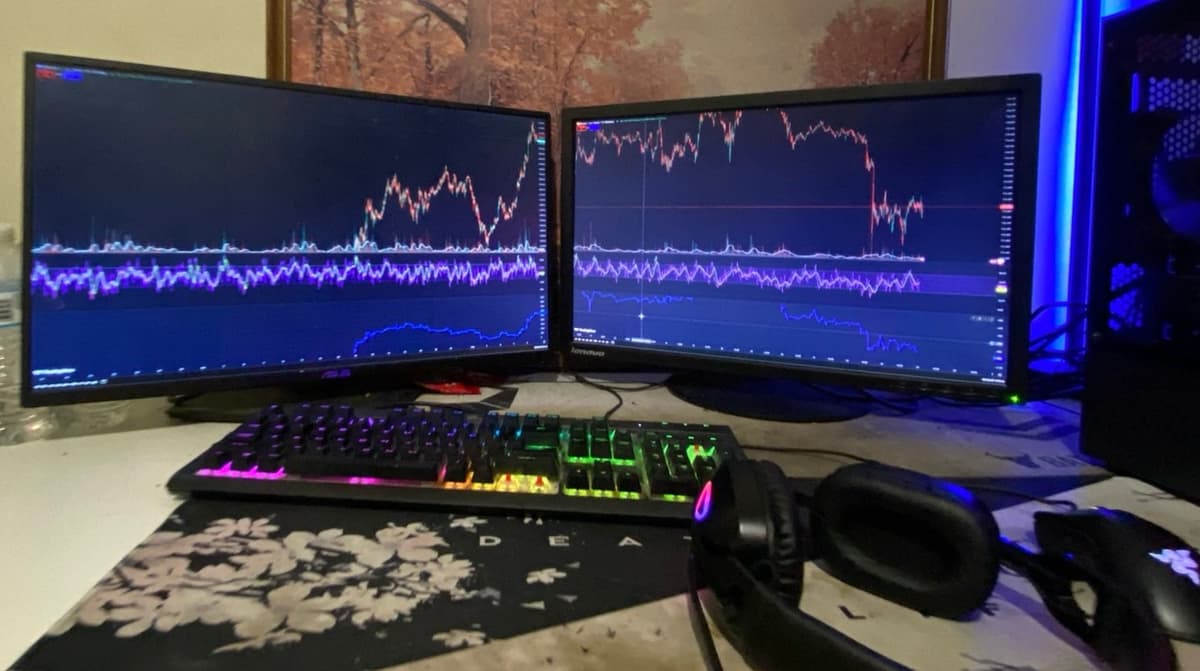 Jordan's early trading setup